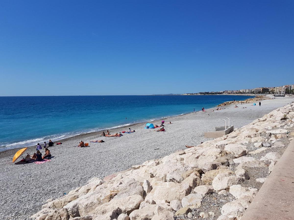 Nice - Studio Cosy Hypercentre A 500M De La Plage Bagian luar foto